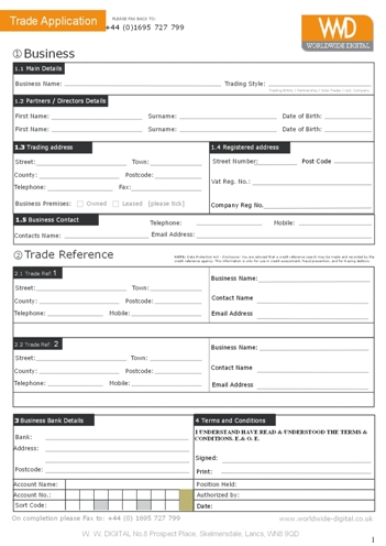 wholesale account application form kays makehauk co wholesale application form